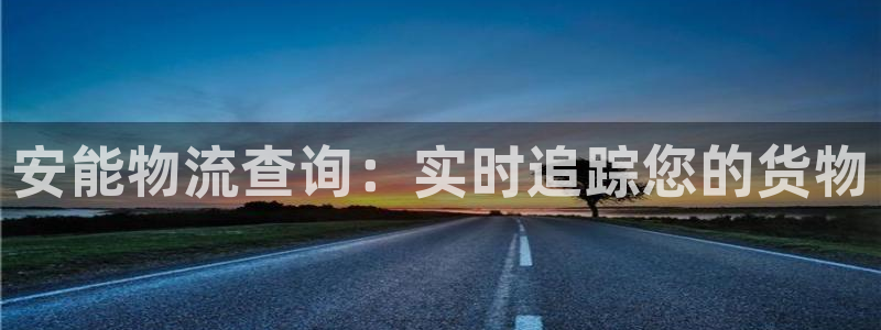 28圈官网平台下载：安能物流查询：实
