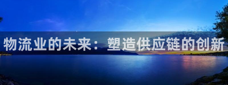 28圈注册链接入口：物流业的未来：塑