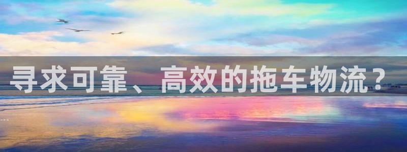 28圈注册：寻求可靠、高效的拖车物流