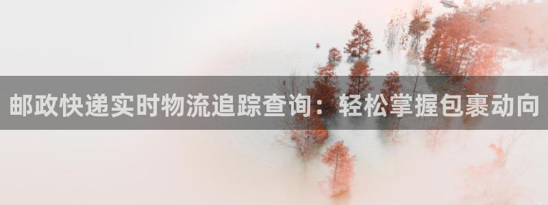 28圈相信品牌的力量：邮政快递实时物