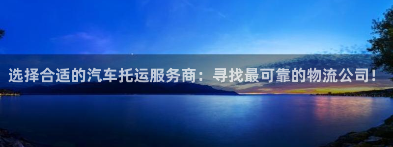 28圈提现不到账：选择合适的汽车托运