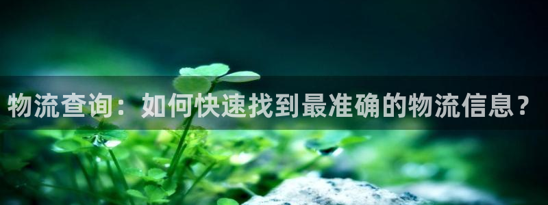 28圈机器人是什么软件：物流查询：如