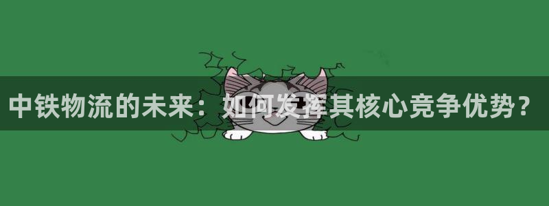 南宫28圈官网版:中铁物流的未来:如