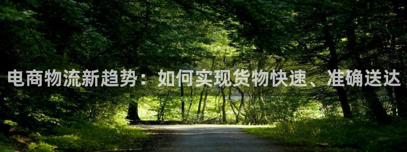 28圈下载体育：电商物流新趋势：如何